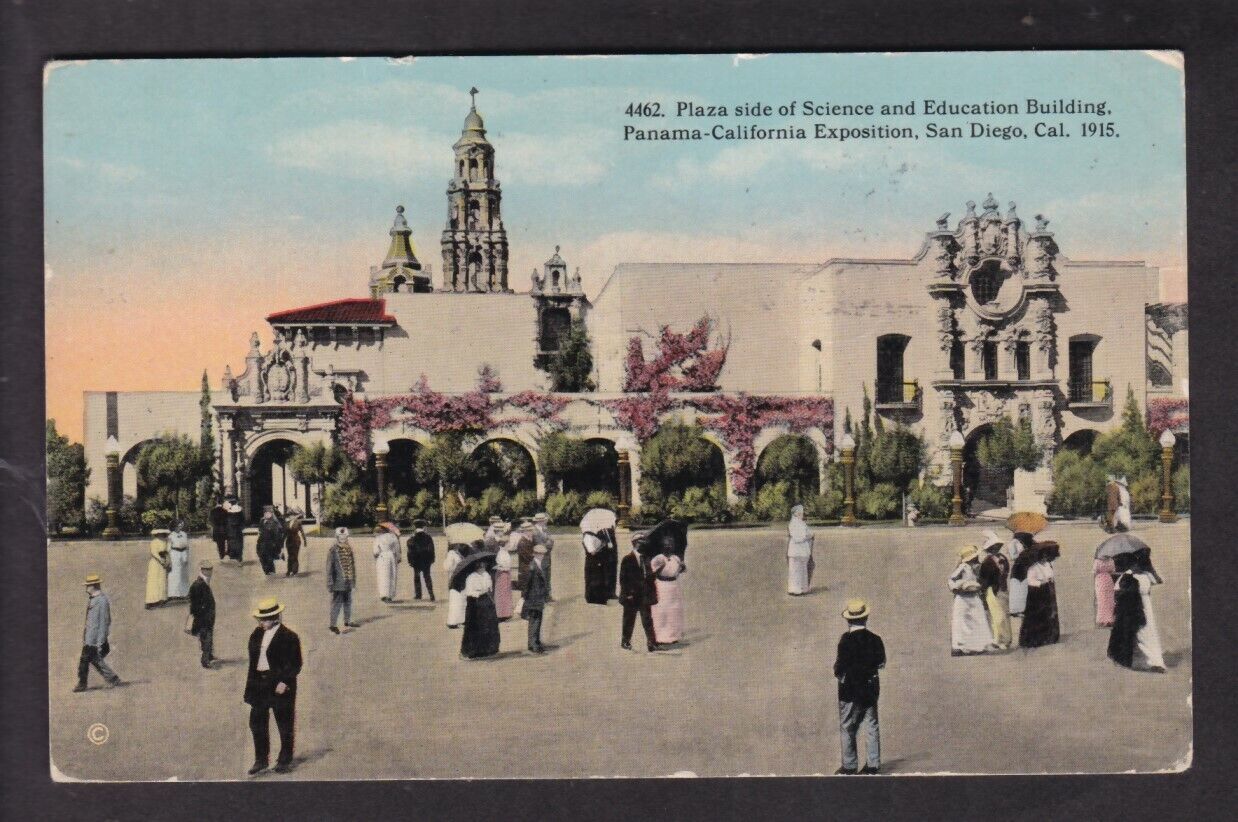 SAN DIEGO, PLAZA SCIENCE & EDUCATION BUILDING, PANAMA-CALIF. EXPO. 1915