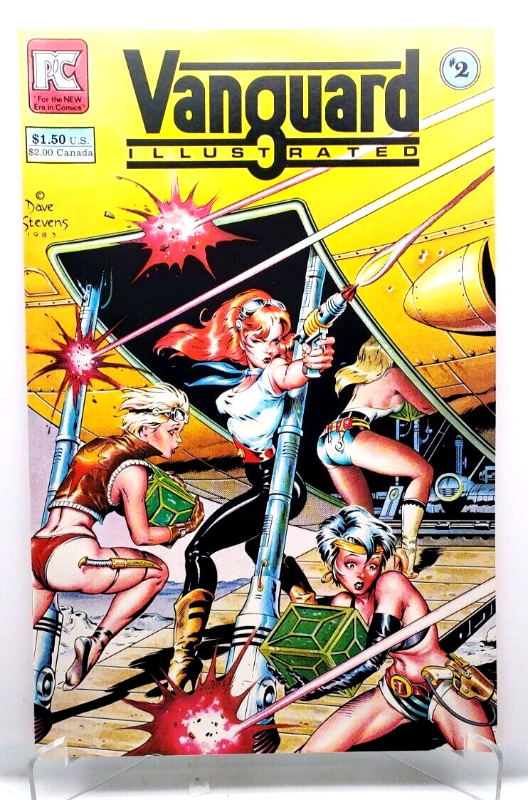 Vanguard #2 (1984) Dave Stevens  *KEY*  Pacific Comic Near Mint/Mint (9.8)