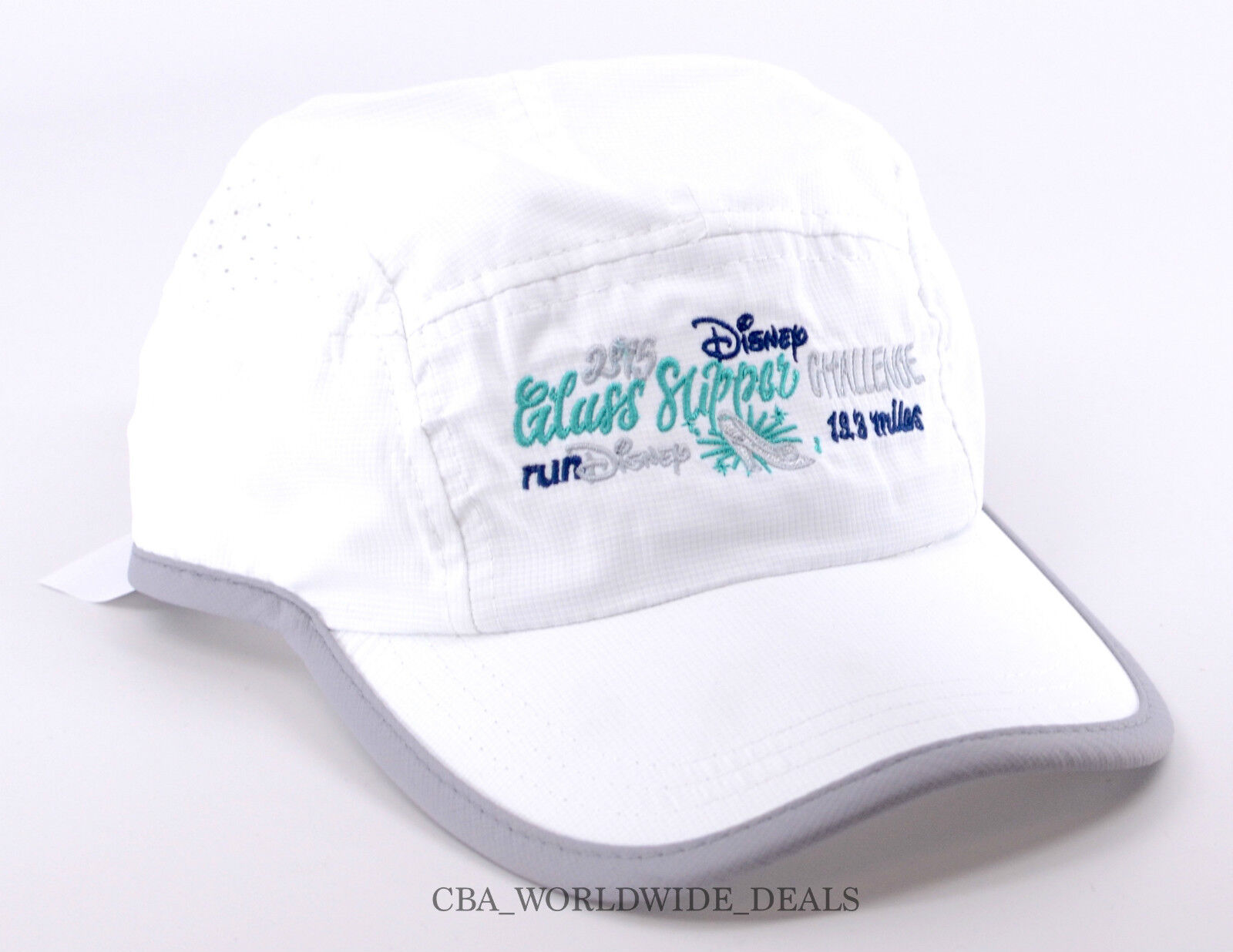 New runDisney 2015 Disney Marathon Glass Slipper Challenge 19.3 Miles White Hat