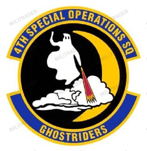 USAF 4th Special Operations Squadron Self-adhesive Vinyl Decal