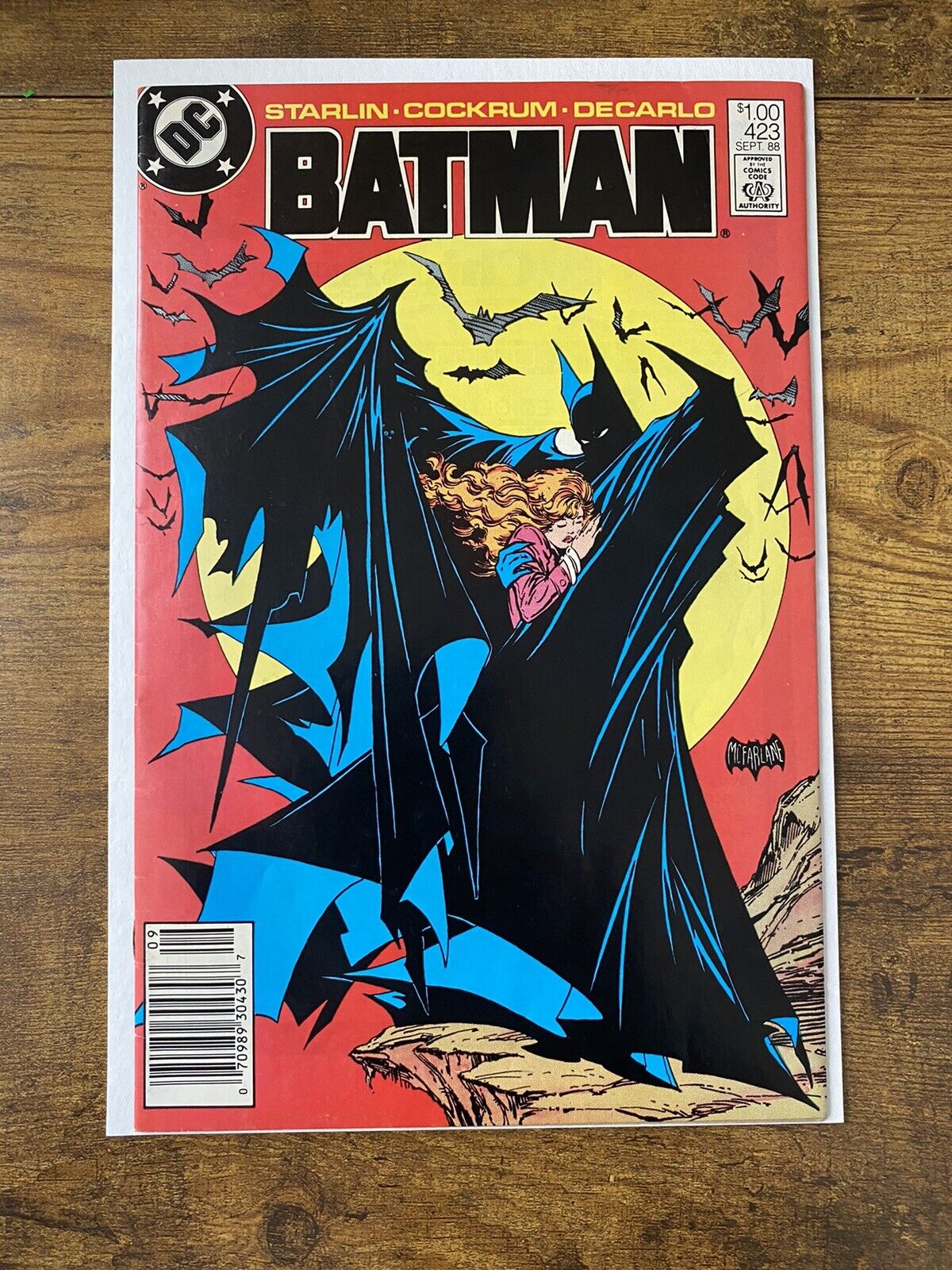 🔥 Batman #423 (1988) CANADIAN Price Variant CPV • RARE HTF DC Todd McFarlane