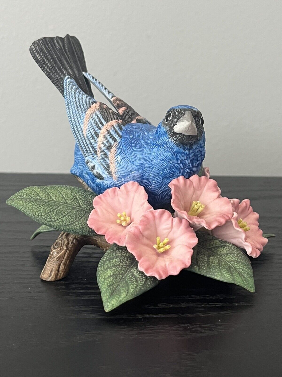VINTAGE Lenox Blue Grosbeak Bird Fine Porcelain 1995