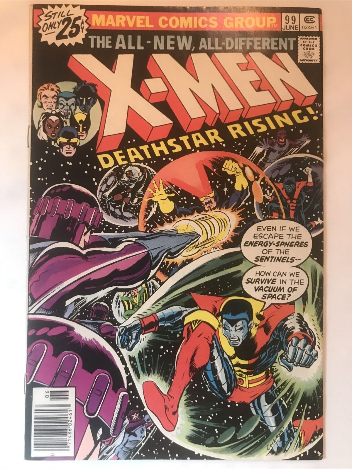 Uncanny X-Men #99 VG/FN 1976