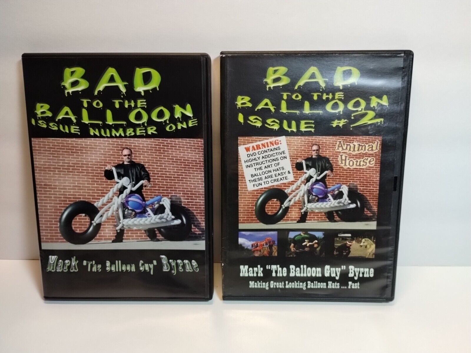 Bad To The Balloon by Mark Byrne 2007 - Volume 1 & 2 - DVD