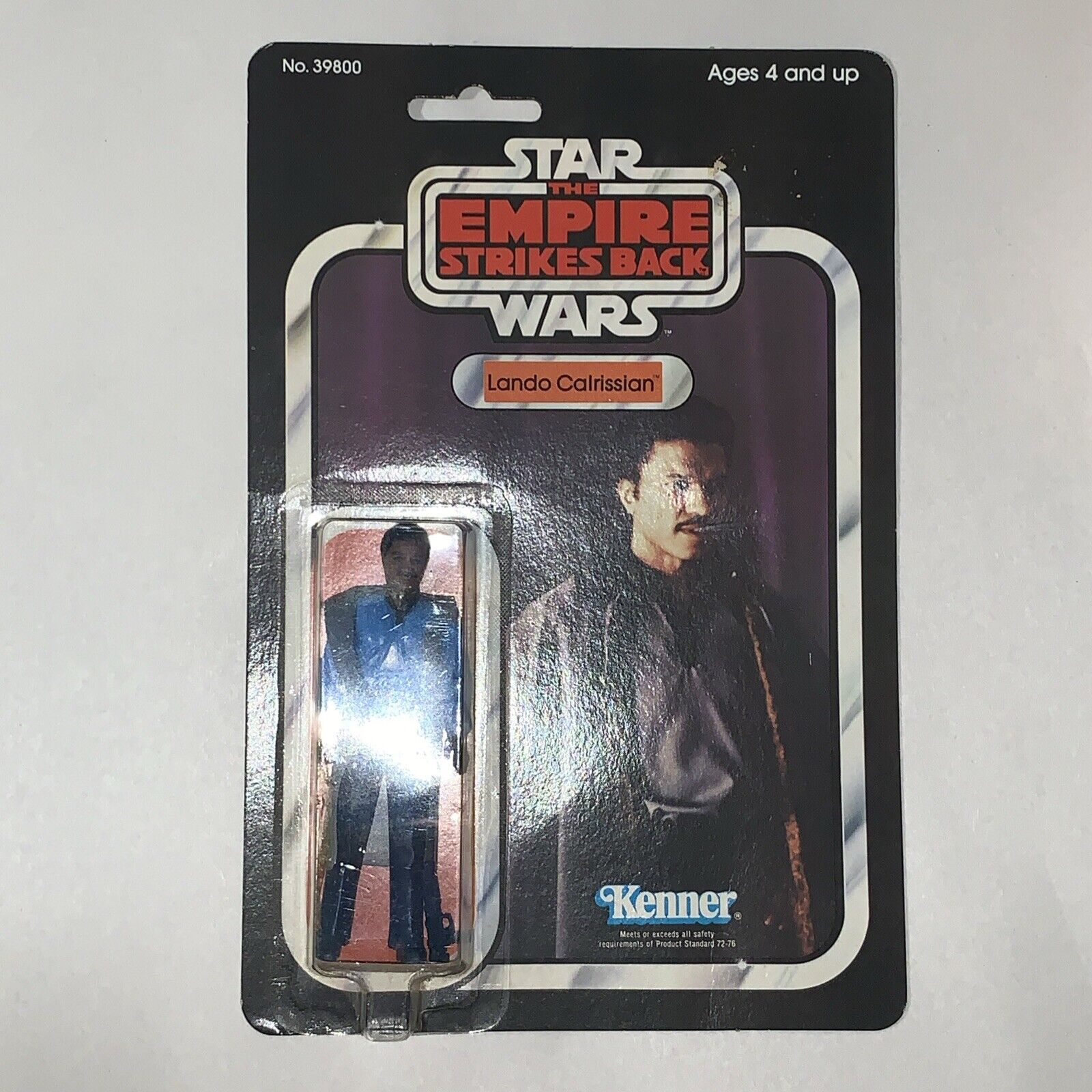 Vintage 1980 Kenner Star Wars Empire Strikes Back Lando Calrissian 31 Back MOC