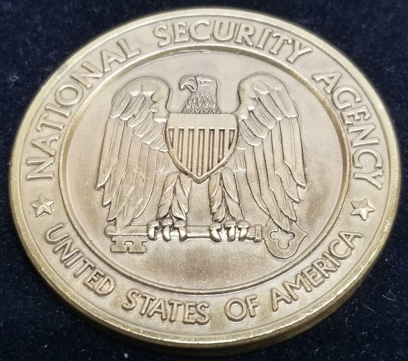 NSA National Security Agency Crypto Cryptography Challenge Coin