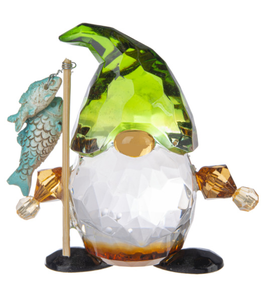 Ganz Nature Lovers Gnomes Select from Holding Fish, Bird house, or Both