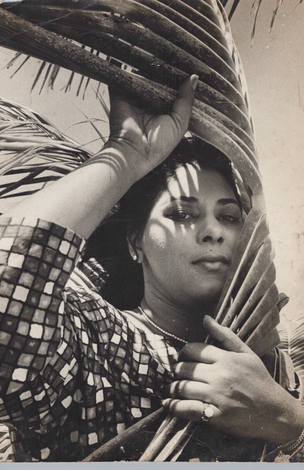 1960s CUBA CUBAN BEAUTY WOMAN LEZCANO STUNNING PORTRAIT VINTAGE ORIG Photo XXL