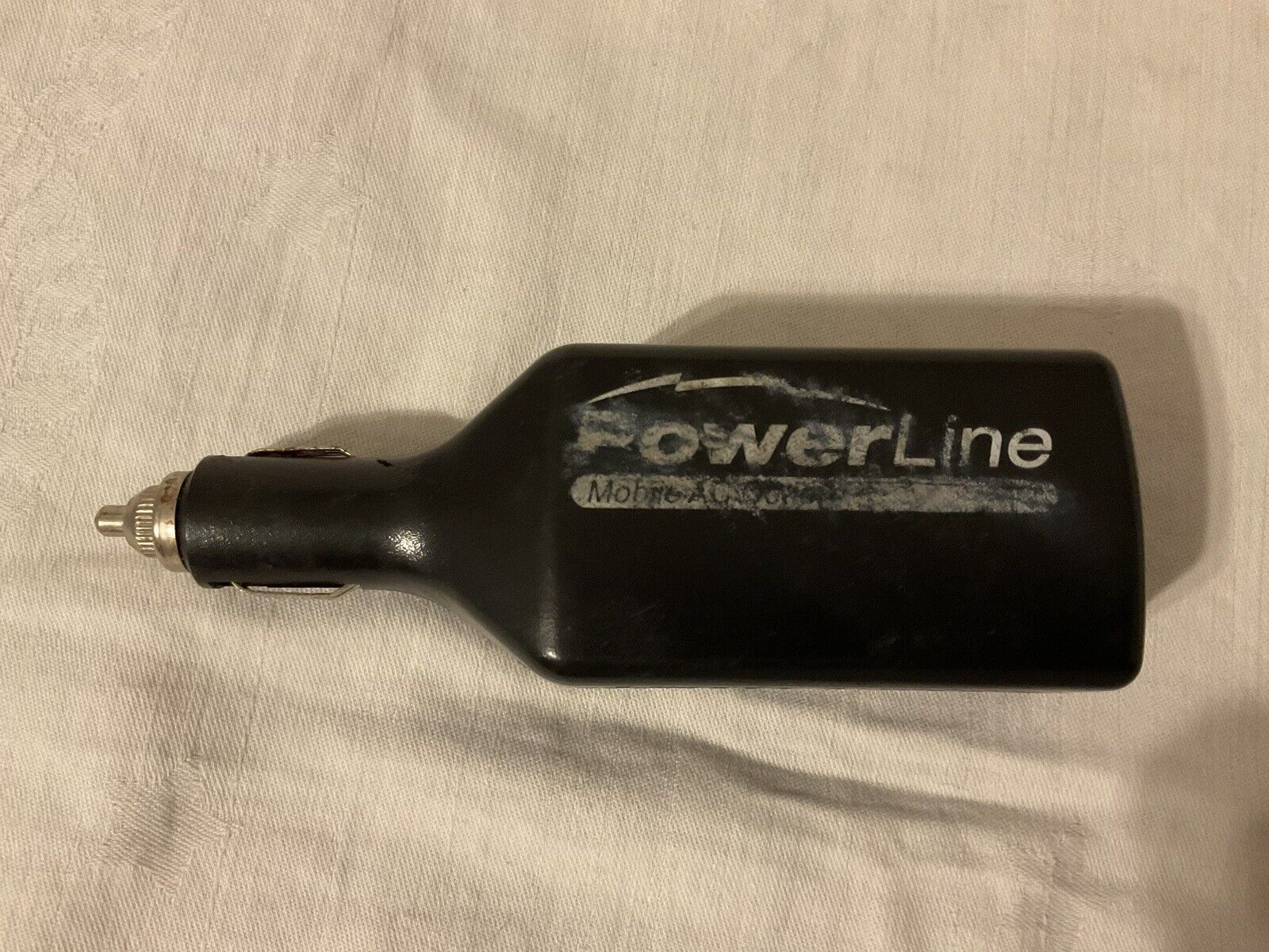 Powerline Mobile AC Outlet Inverter Car Adapter 75 Watts Peak TESTED