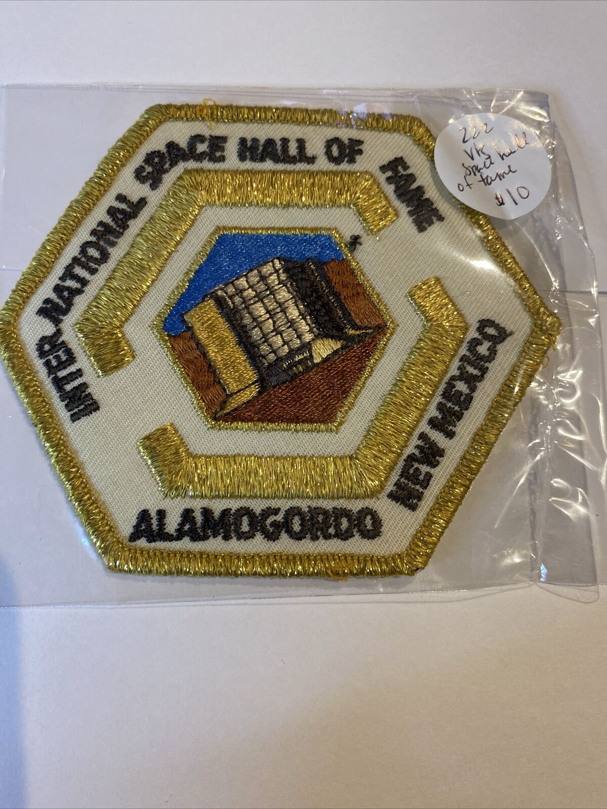 Vintage International Space Hall Of Fame Patch. Alamogordo New Mexico NASA
