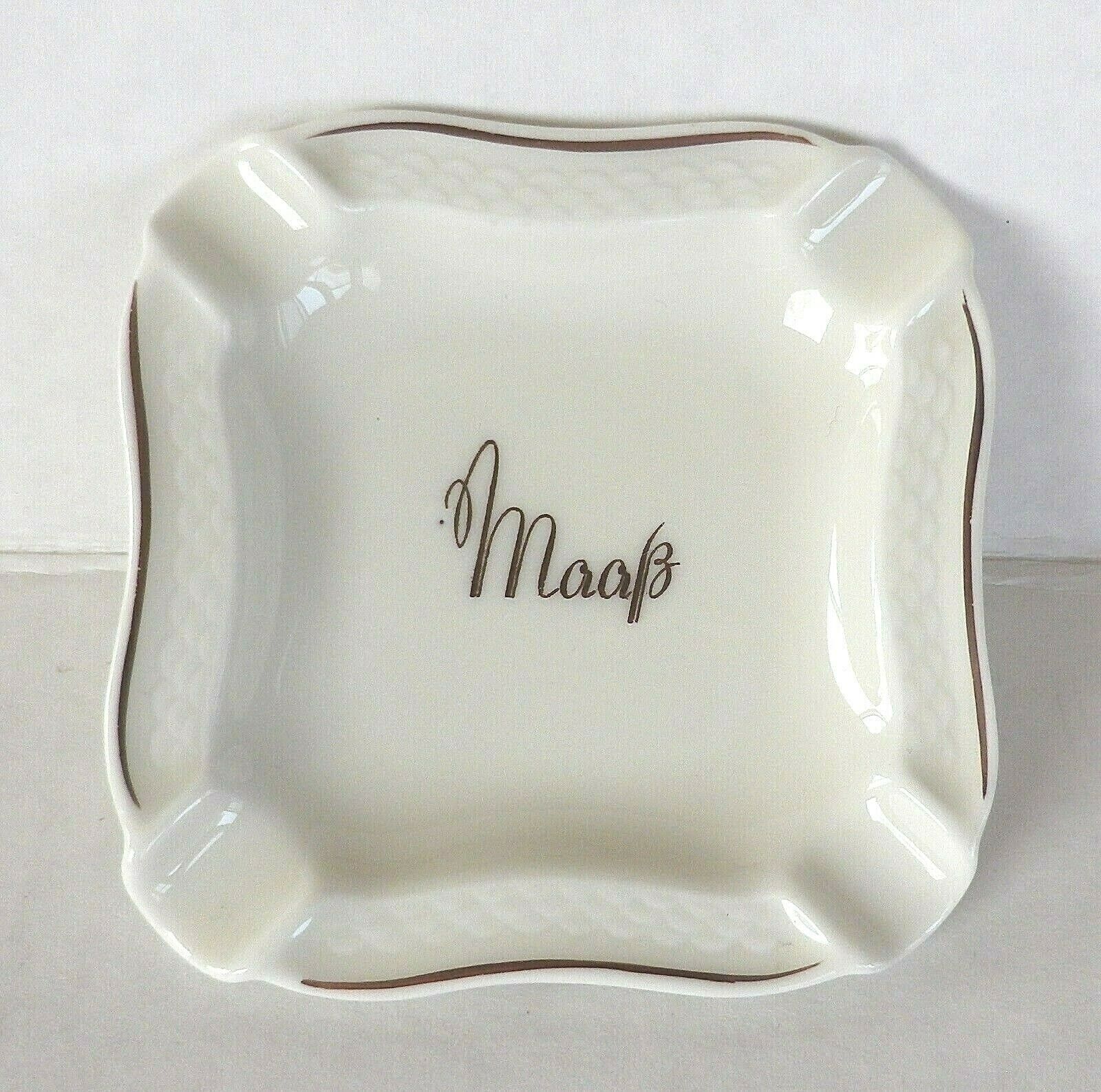 Vintage German Porcelain Ashtray by  Thomas R. Marktredwitz  Trinket Dish