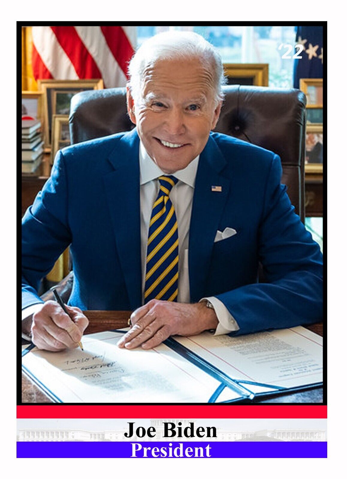2022 Political Trading Cards President Joe Biden #1