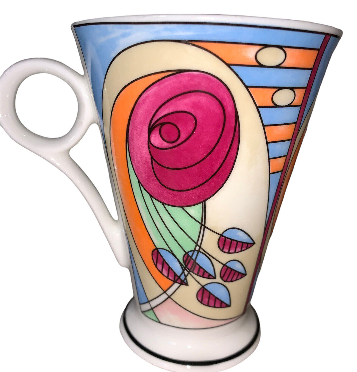 Mackintosh Rose Wren Giftware COFFEE TEA CUP MUG Fine Bone China ENGLAND