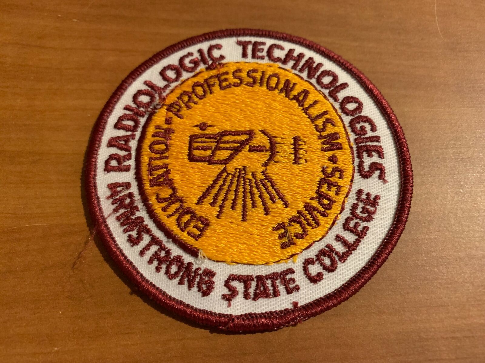 Vintage Armstrong State College (Savannah, GA) Radiologic Technologies Patch