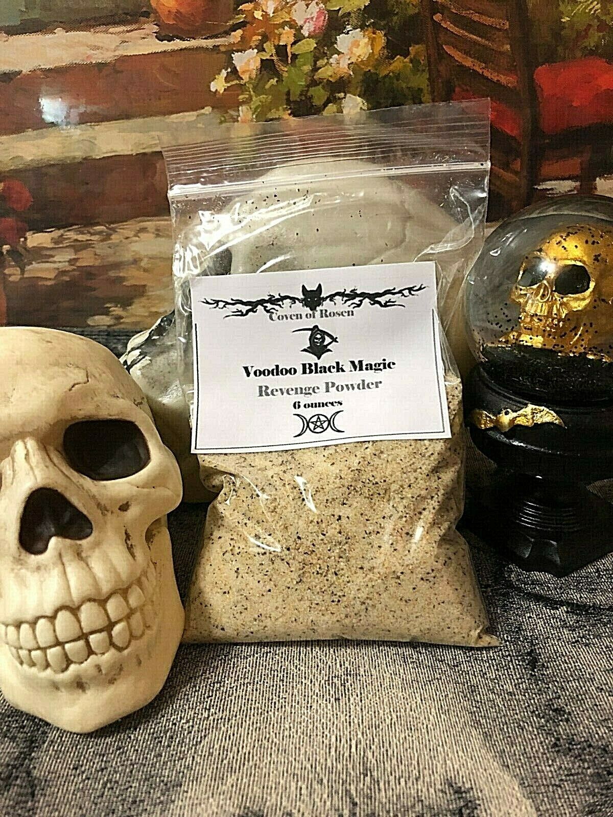 Voodoo Witchcraft Revenge Powder~Witchcraft  Casting Supplies Hoodoo Santeria