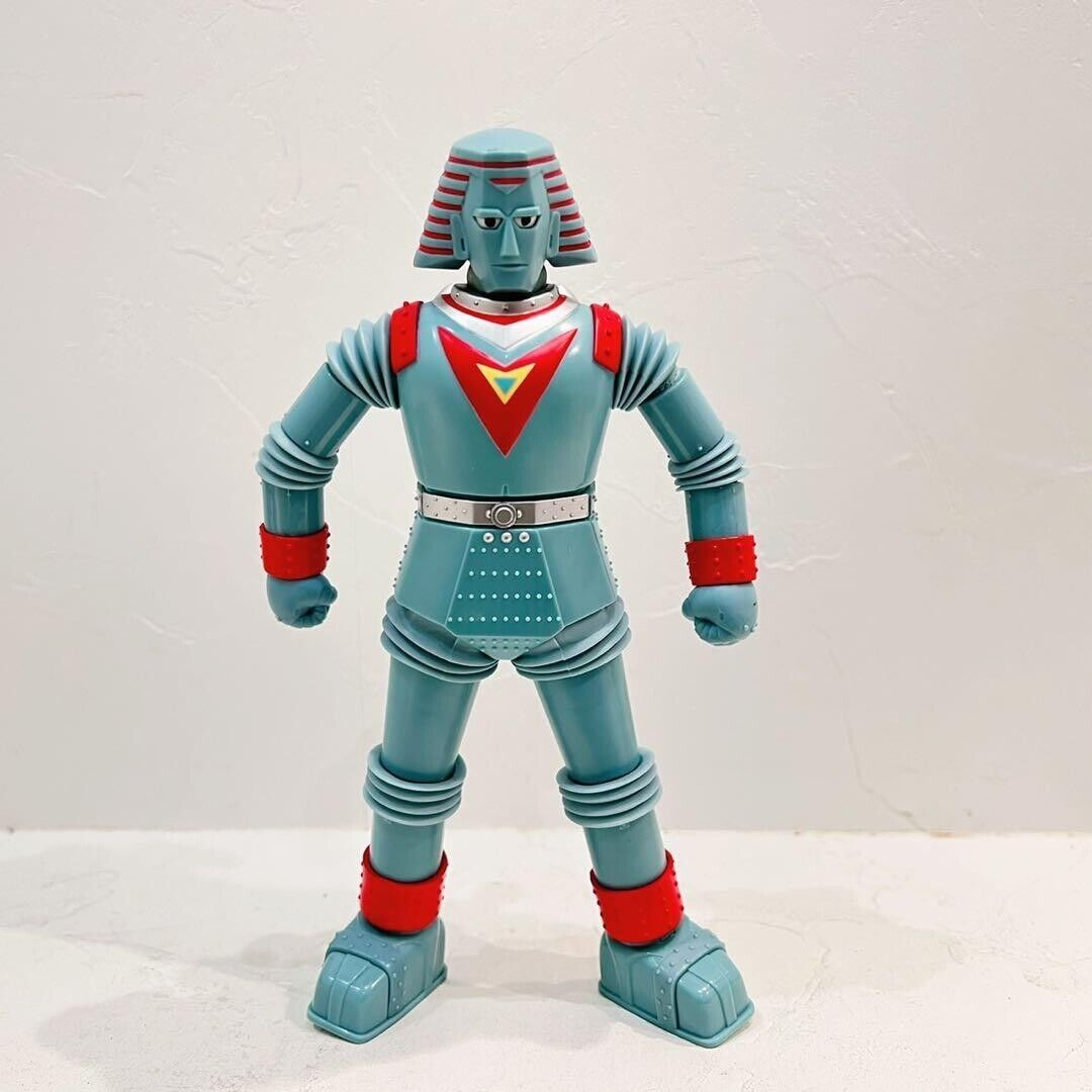 Giant Robo Action Figure SF Robot Toy Retro Vintage Goods light blue