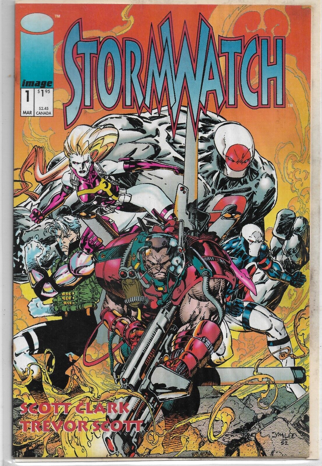 STORMWATCH #1 - 1993  Image Comics