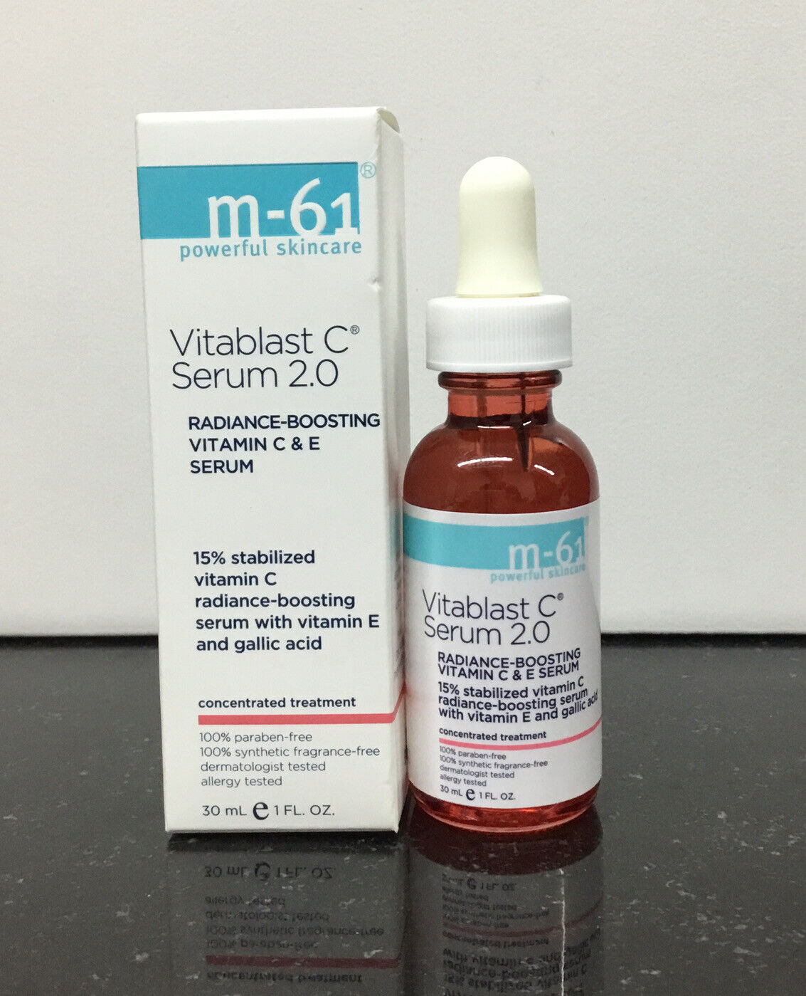 M-61 Vitablast C Serum 2.0 Vitamin C & E - 1 oz 30ml NIB