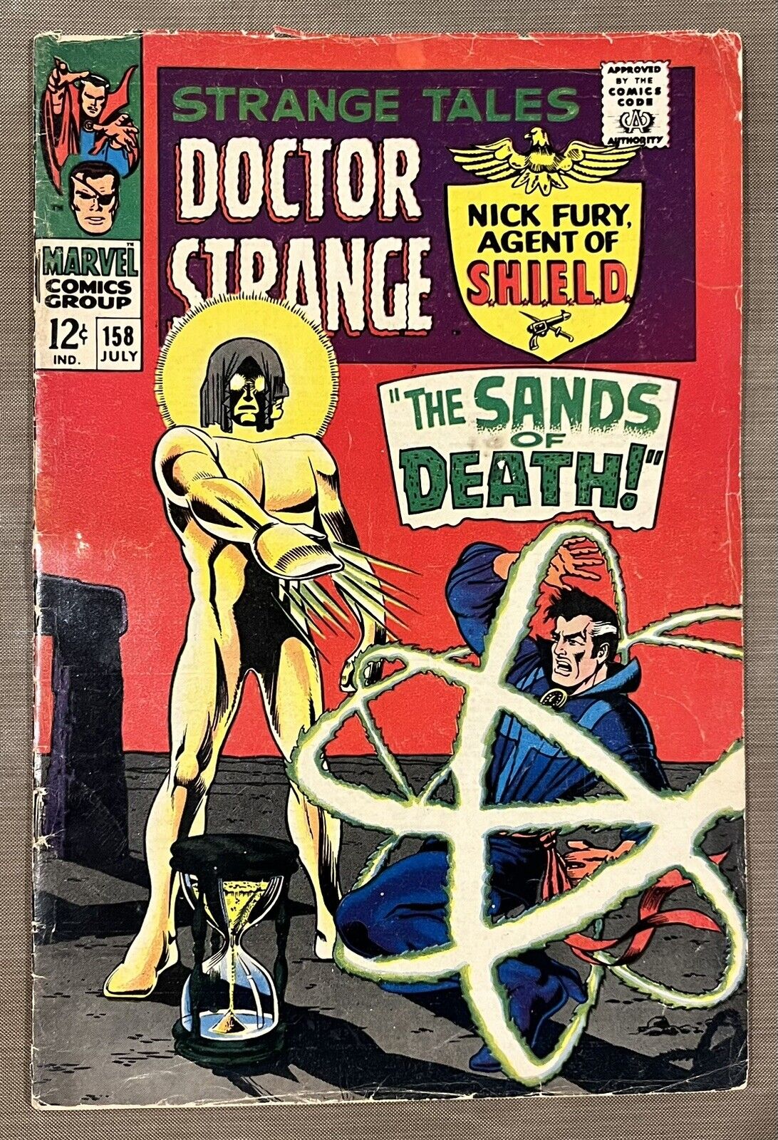 strange tales 158 | See Pics | 1st Cover And Full Appearance Of Living Tribunal