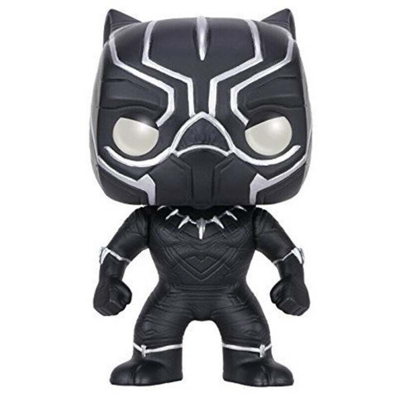 POP Marvel: Cap America 3 - Black Panther Figure Action Collectable Funko Movie
