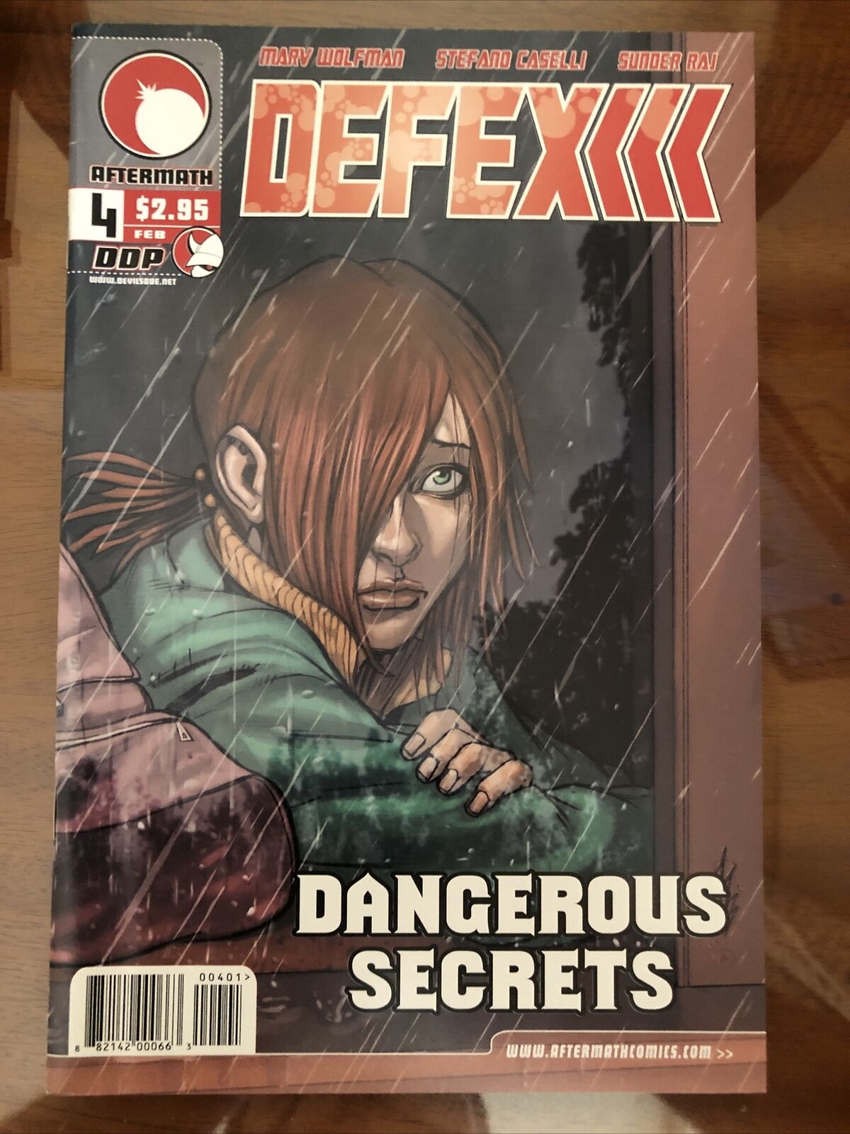 Defex #4 - Aftermath Comics - Marv Wolfman - Bagged - See Photos