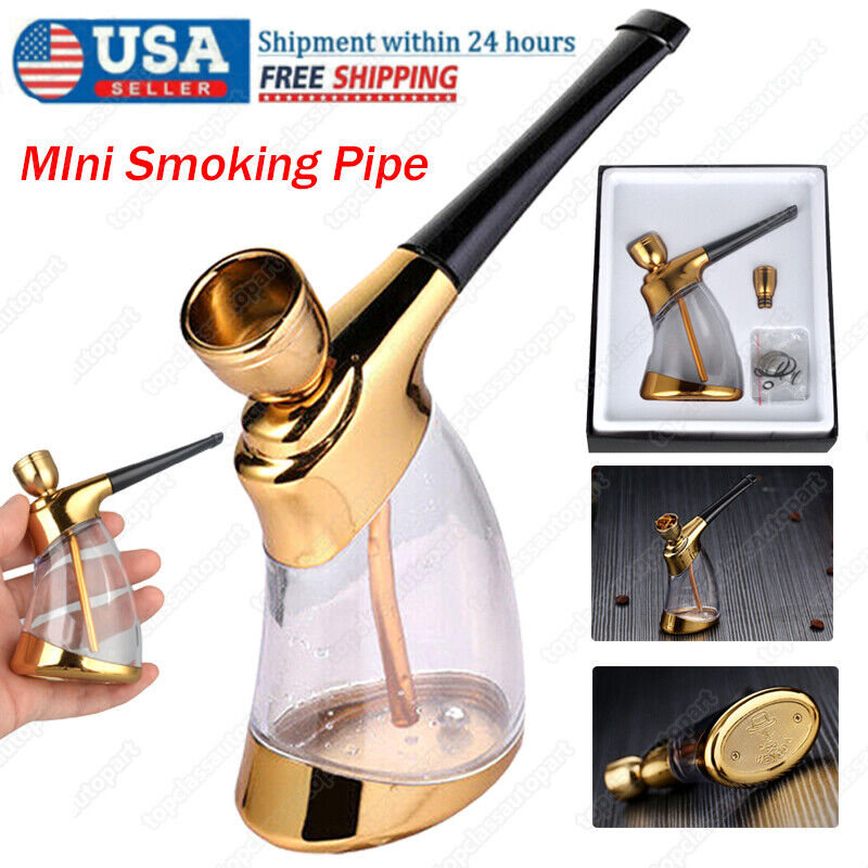 Portable Mini Small Water Bong Herb Smoking Pipe Tobacco Smoke Hookah Shisha USA