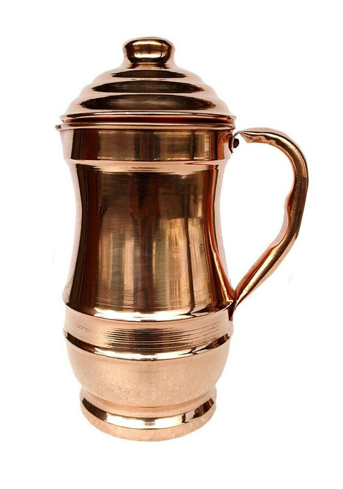 Copper Maharaja Jug Water Drinking Pitchers Tumbler Mug Health Benefits 1500ML