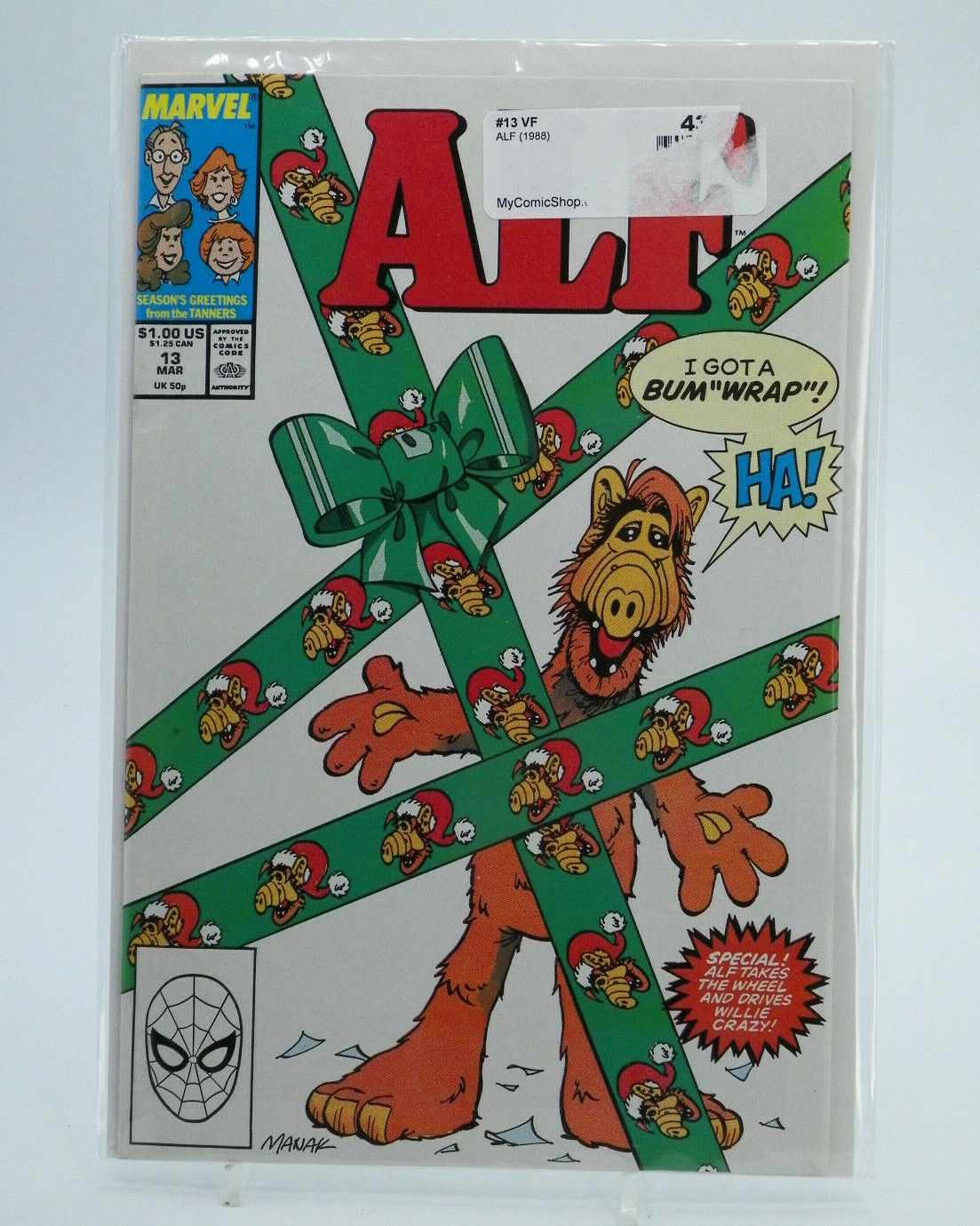 ALF #13 1989 Marvel VF