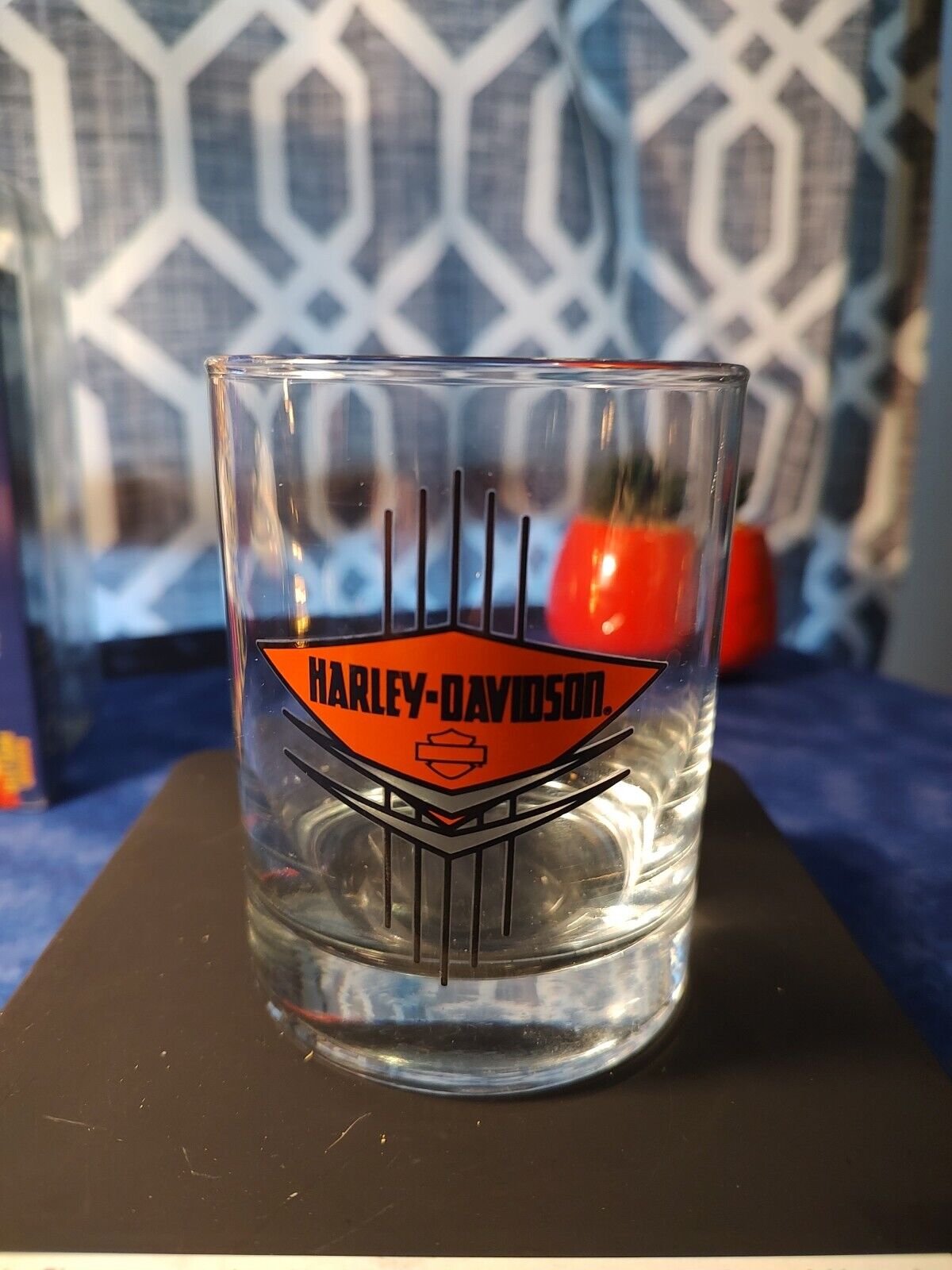 HARLEY DAVIDSON Whiskey Drinking Glass