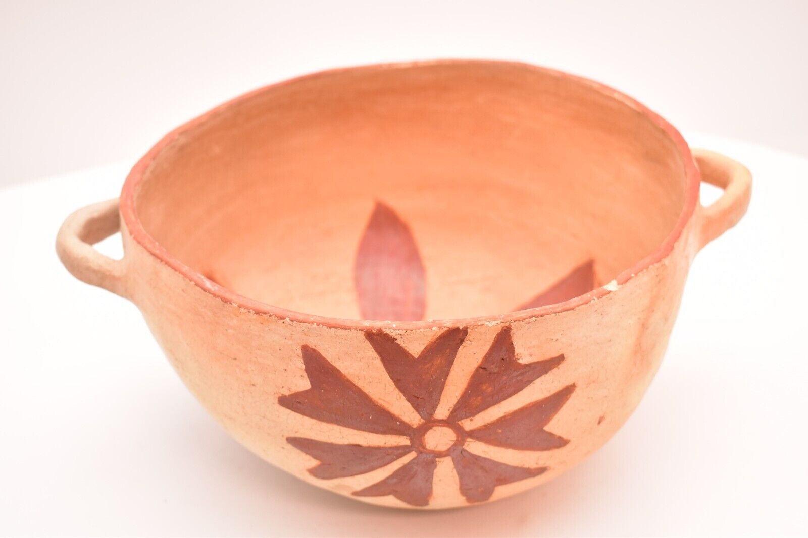 Antique Cochiti Polychrome LARGE bowl Pottery Santo domingo Native American 9\
