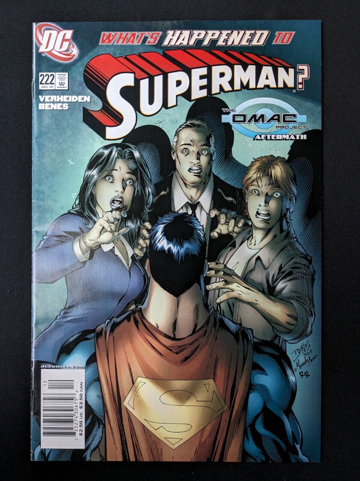 Superman #222 - HTF Newsstand Edition - We Combine Shipping Great Pics