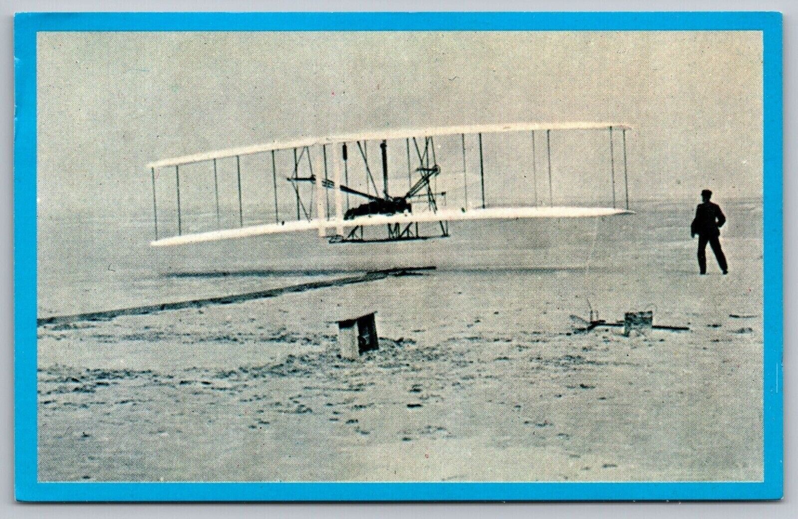 Outer Banks North Carolina Wright Brothers Original Flight Historic VNG Postcard