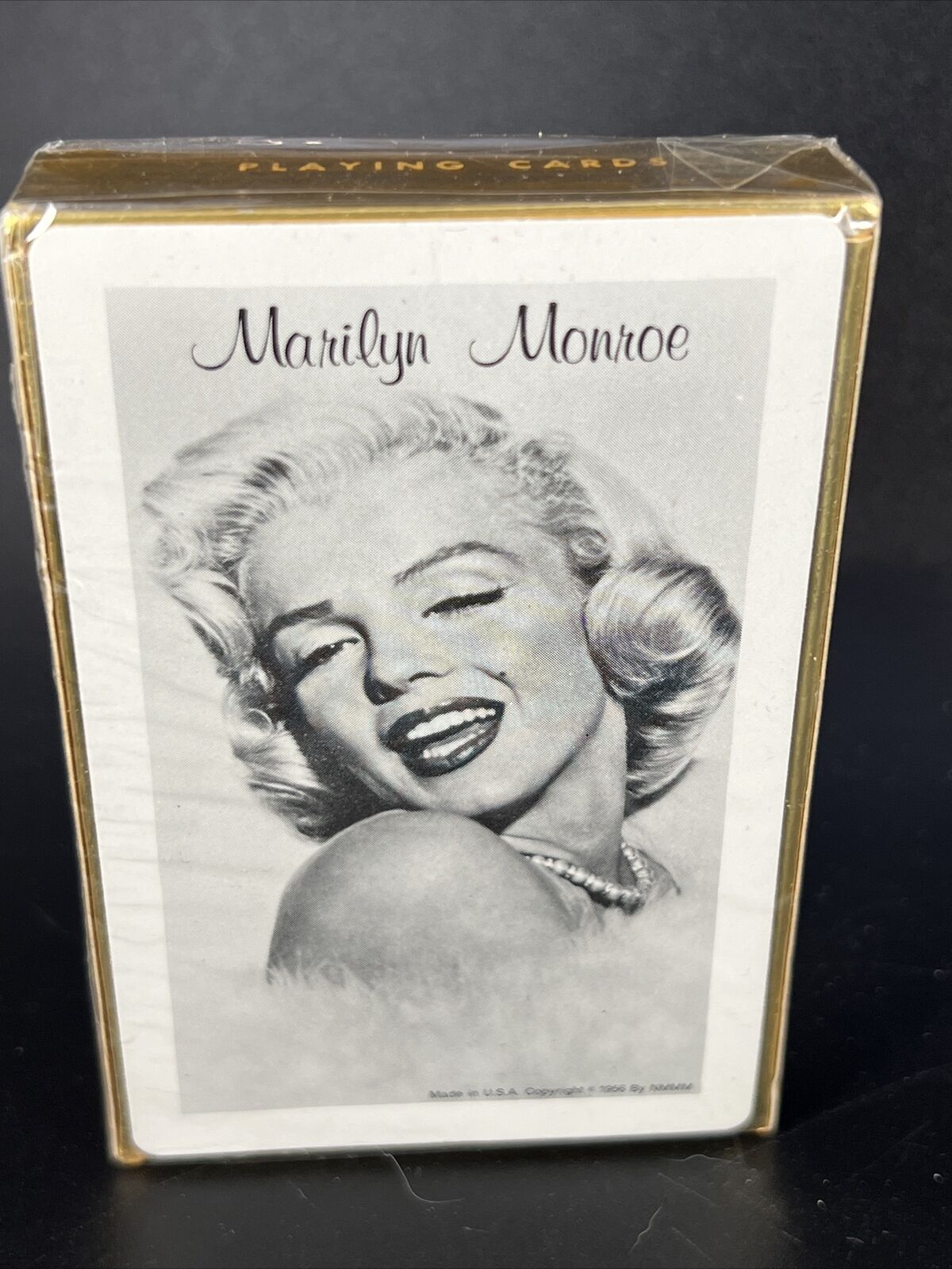 1956 Marilyn Monroe Playing Cards Deck Sealed Frank Powolny Fur & Pearls by NMMM