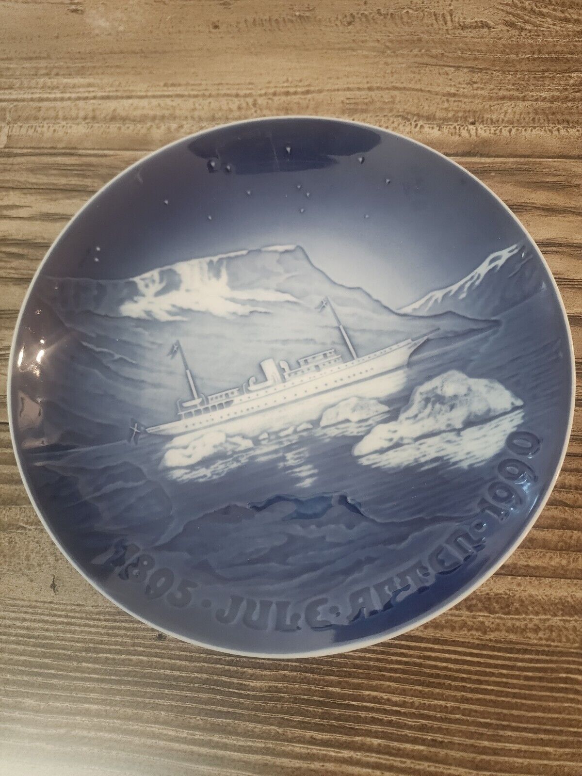 1985-1990 Bing & Grondahl 5 Years Christmas Jubilee Plate
