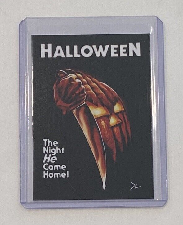 Halloween Limited Edition Artist Signed John Carpenter Trading Card 4/10