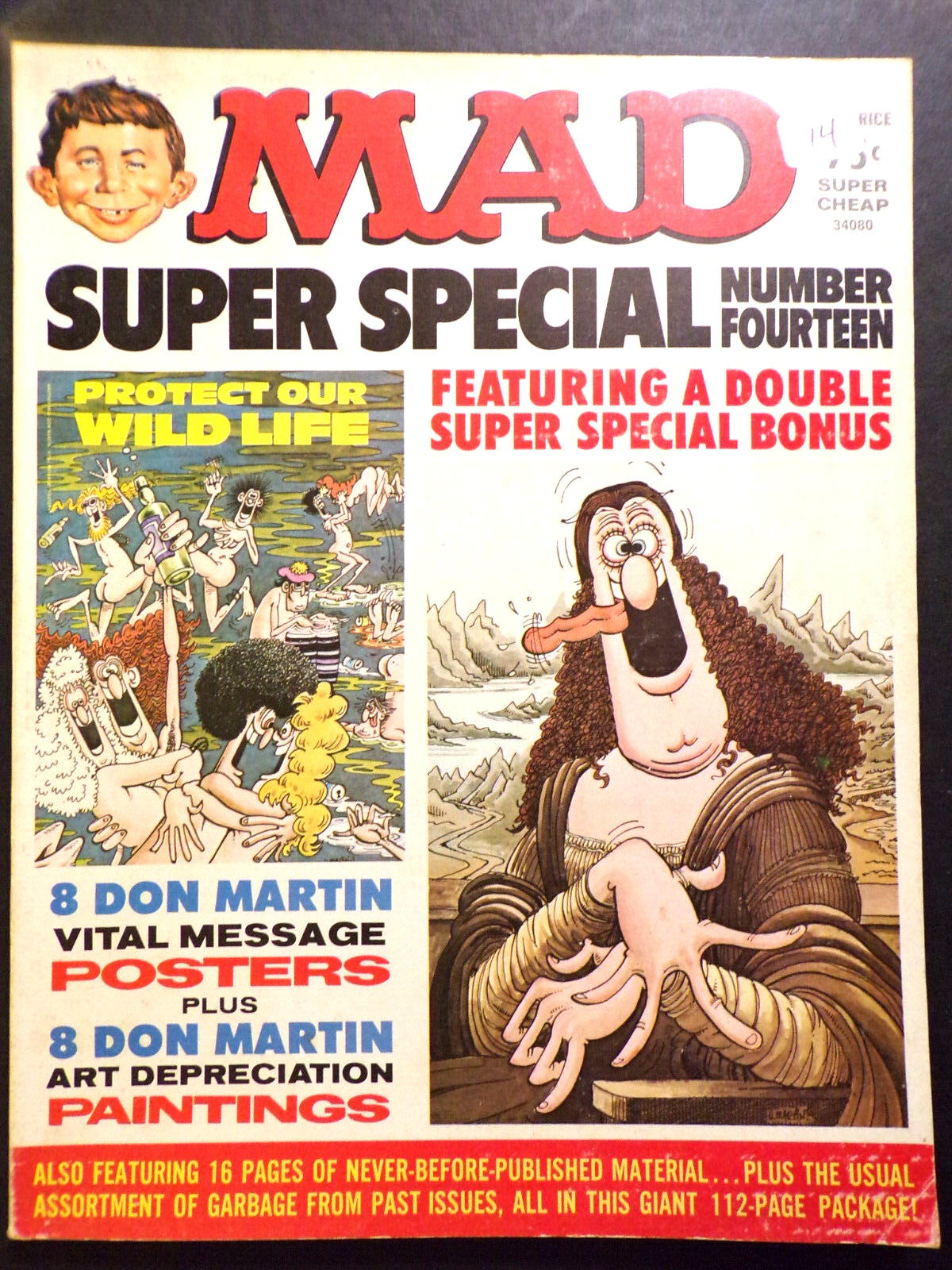 Mad Magazine Special #14 (E.C. Publications 1974) 14, no stickers, M4
