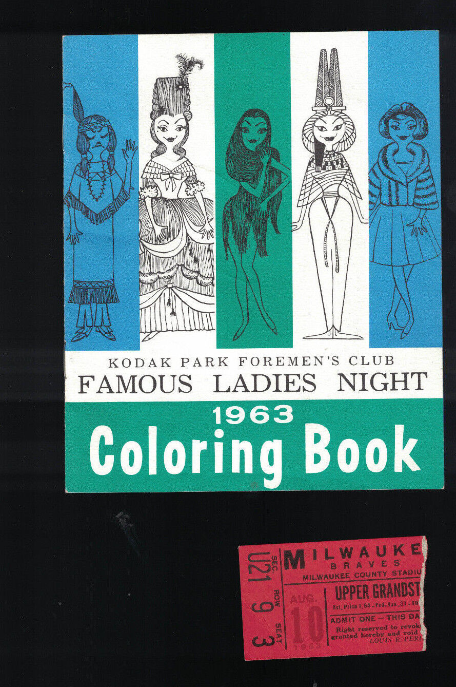 Kodak Park Foremen\'s Club Famous Ladies Night 1963 Sammy Kaye Autograph