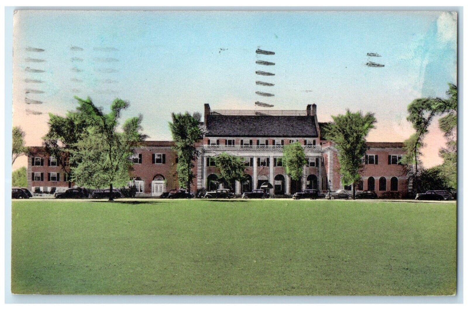 c1947 Dearborn Inn Oakwood Boulevard Greenfield Dearborn Michigan MI Postcard