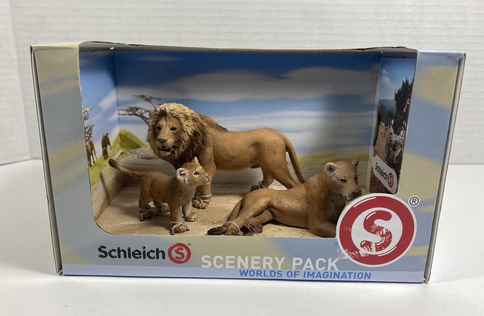 NEW SCHLEICH 41241 Big Cats Lions Scenery Pack - NIB
