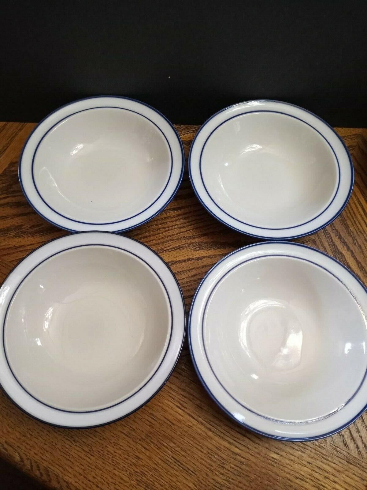 Elegance Collection Mariner Blue 5 7/8\'\' Bowls set of 4
