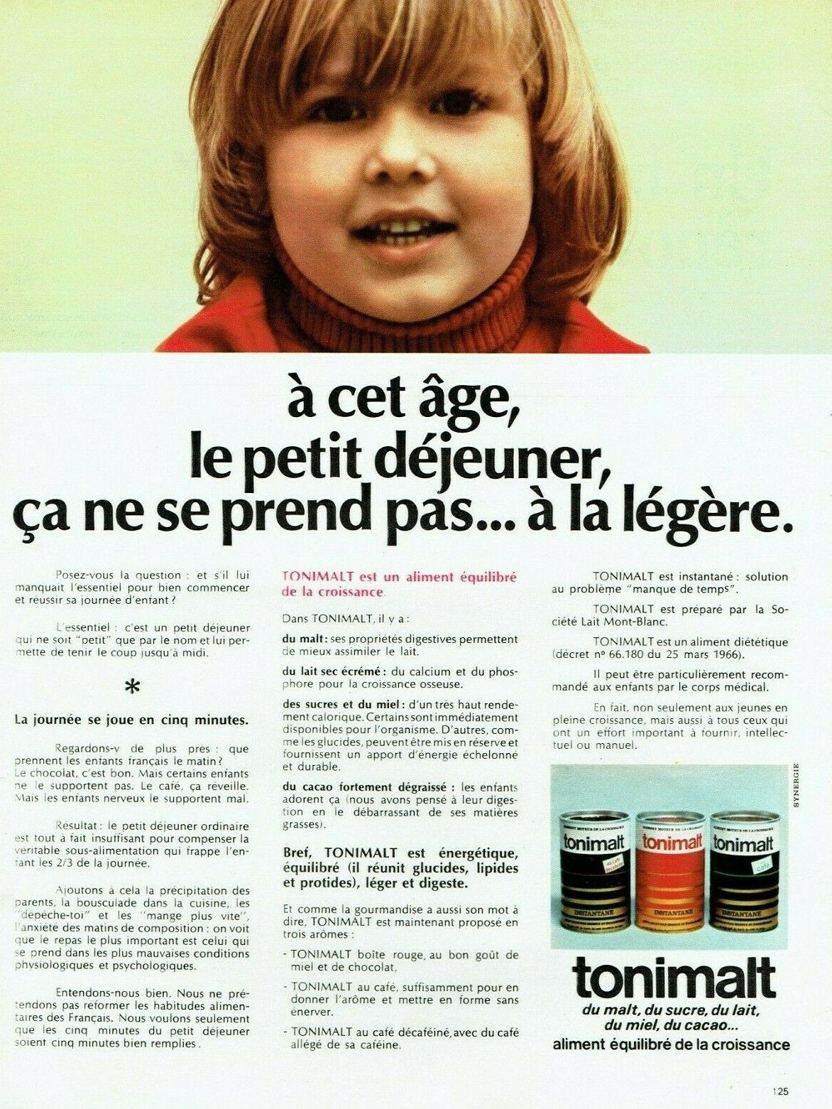  1971 Tonimalt Advertising 0422 Advertising Breakfast Does Not Take Light