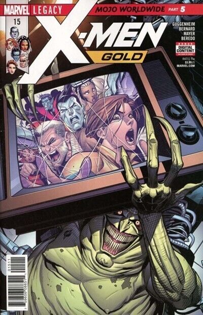 X-Men: Gold (2017) #15 VF. Stock Image
