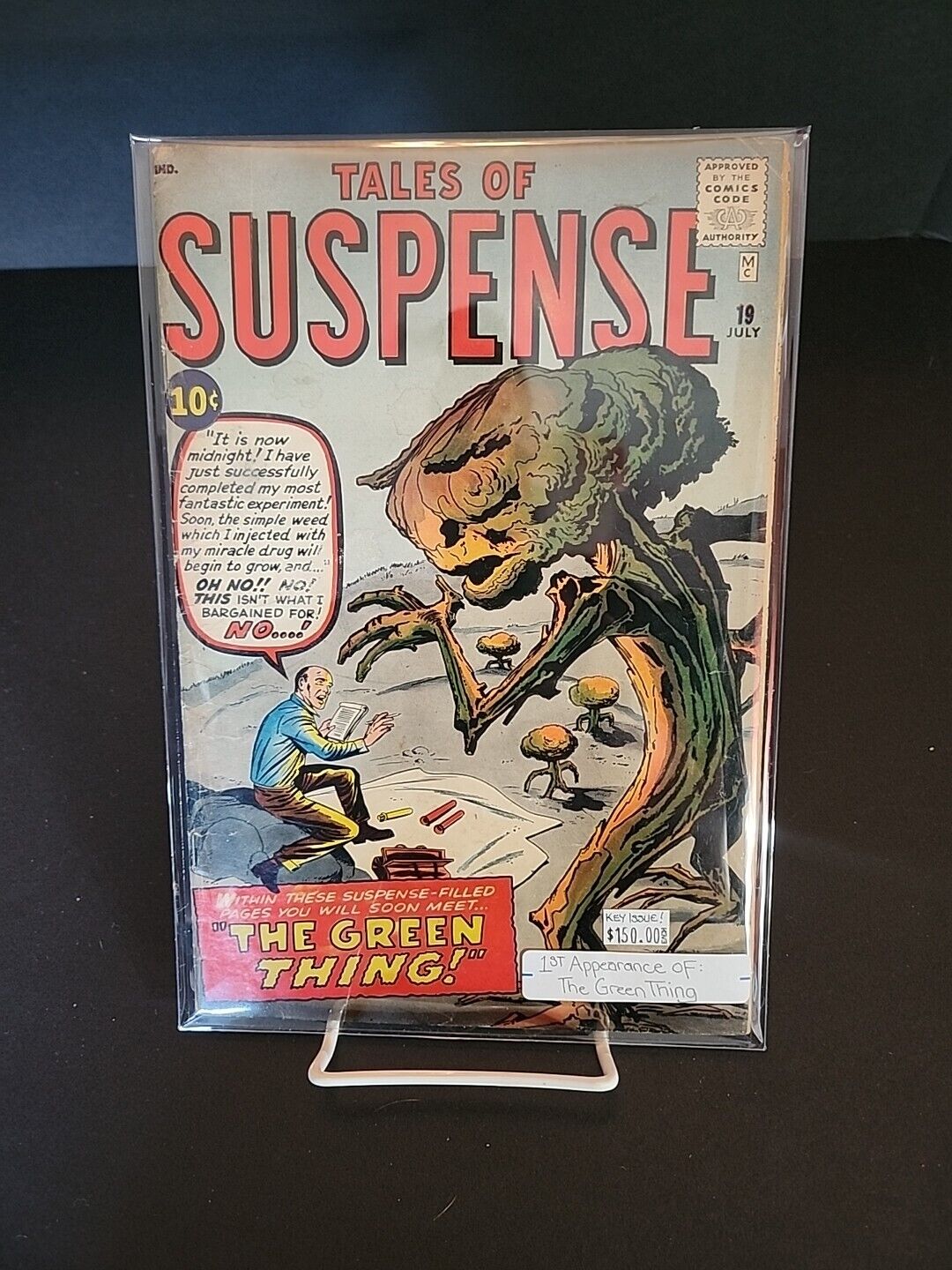 Tales of Suspense #19 (Pre-Hero Marvel 1961) 1st Appearance of The Green Thing