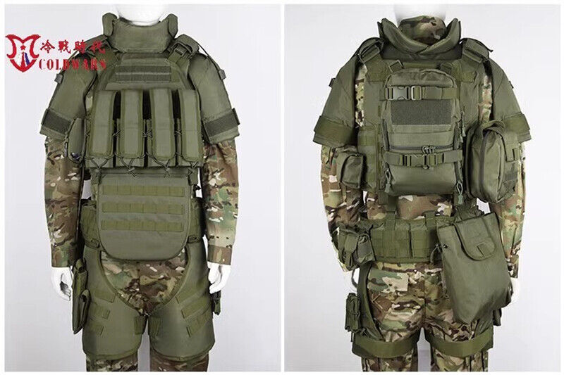 Russian Special Forces Version DCS SOBR Strategy Tactical Vest Knapsack Set