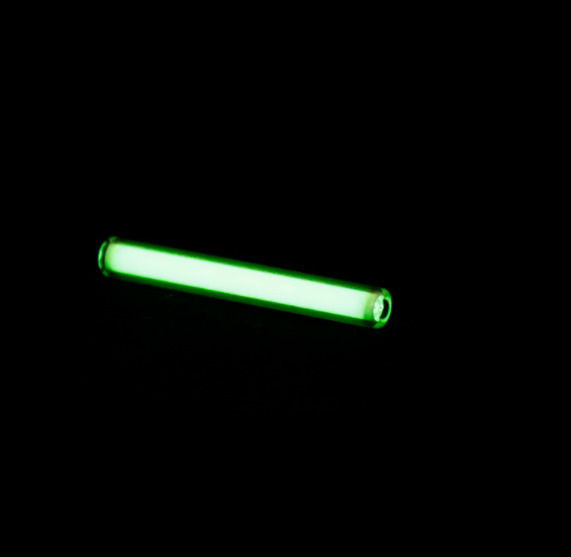 New 1pcs 3X22.5mm Green Tube Night Luminous 25 Years Life Tube Singal Lamp Tube