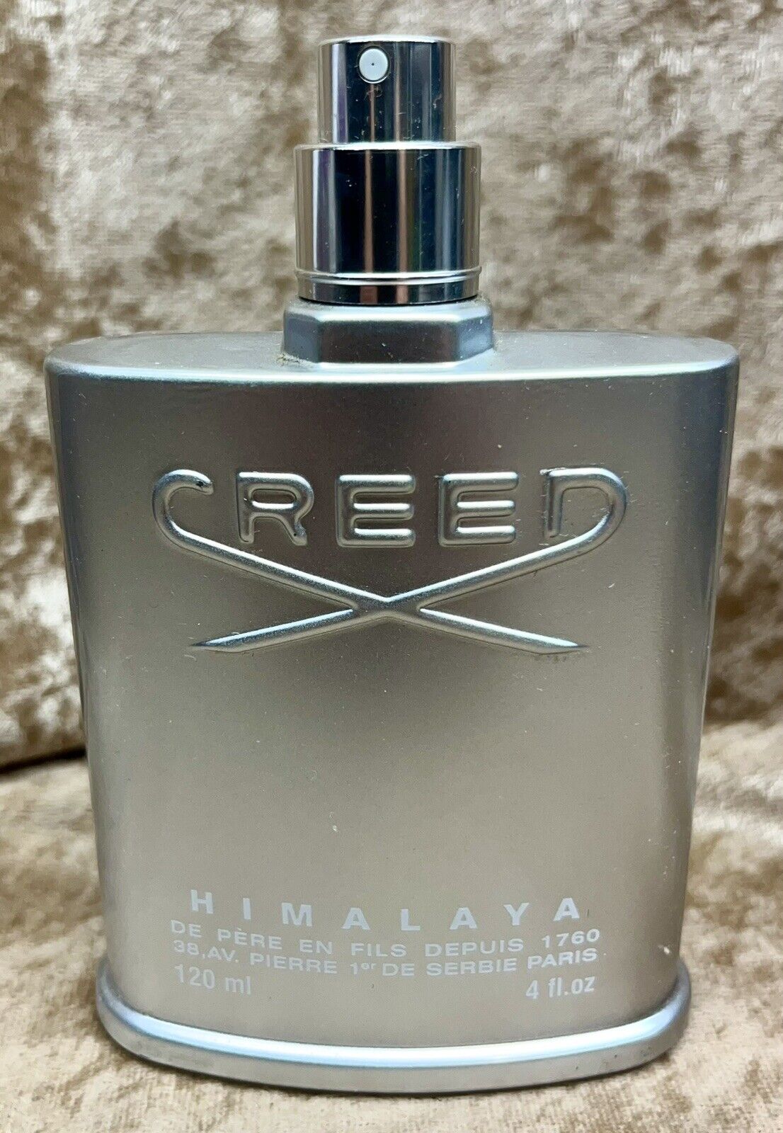 Creed Himalaya  Eau De  Parfum Empty No Perfume  Bottle 4.0 Fl Oz (2016) Bottle