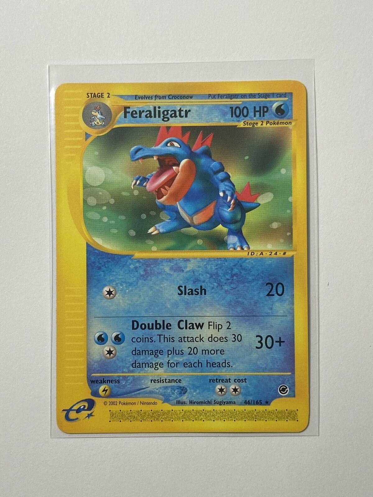 Feraligatr Expedition 46/165  Pokemon  card Near Mint WOTC
