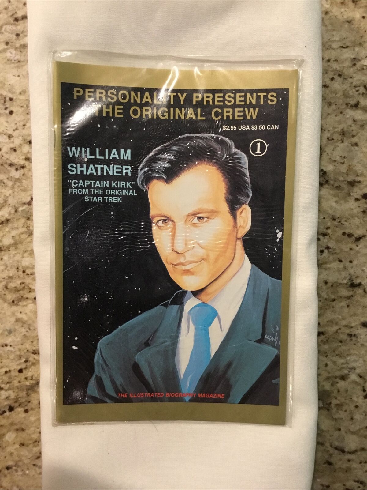Star Trek Personality Presents The Original Crew William Shatner Comic Book #1