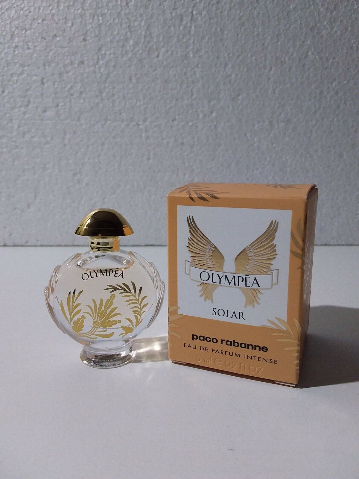Novelty miniature olympéa solar eau de parfum intense 6ml paco rabanne