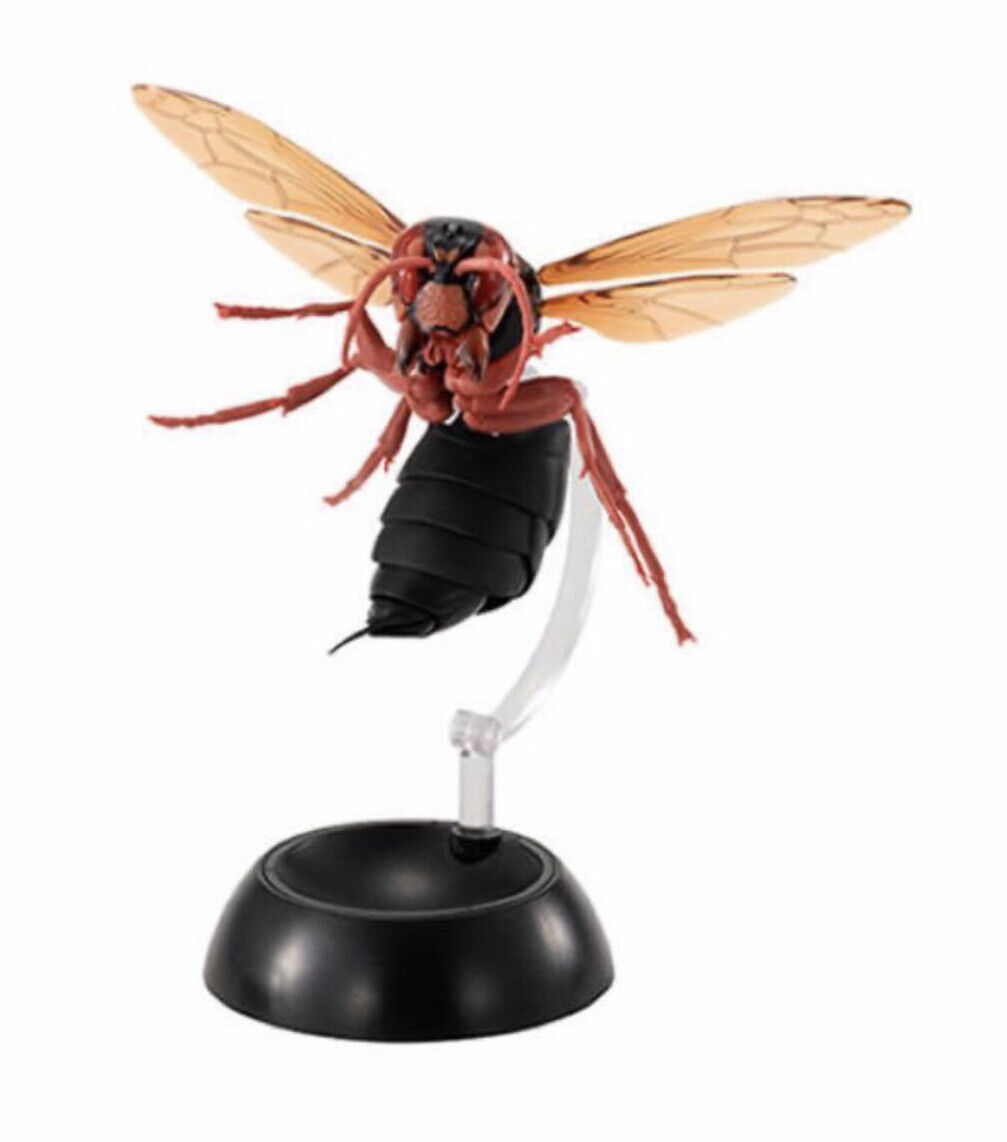 Bandai Vespa Dybowskii Black Hornet Murder Wasp PVC Figure w/ Movable Joints